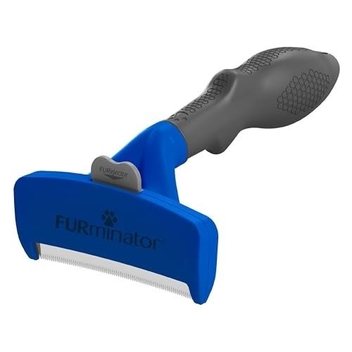 31A10go-xXL.jpg FURminator Long Hair DeShedding Tool For Dogs (Large) - Image 1