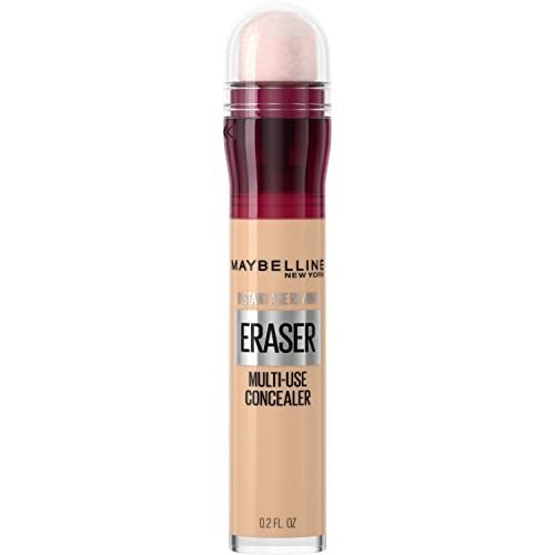 31ndRUvuZWL.jpg Maybelline New York Multi-Use Concealer and Contour Product, Under Eye Dark Circles Treatment, Corrects Redness and Brightens Dull Skin, Instant Age Rewind Eraser, 6 ml, Shade: 20 Light - Image 1