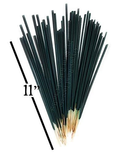 Mintronella Mosquito Patio Sticks/Natural - U.S.A Made 100 Pack. / No See Ums - Gnats - Fly Stick/Outdoor Incense Bug Sticks. Citronella Plant Oil + Peppermint - Lavender - Pool - Camping - Patio.