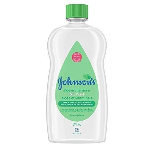 411Qp3oJXlL.jpg Johnson's Baby Oil Gel with Moisturizing Aloe Vera, Skin-Soothing Vitamin E and Mineral Oil, 591 ml - Image 1