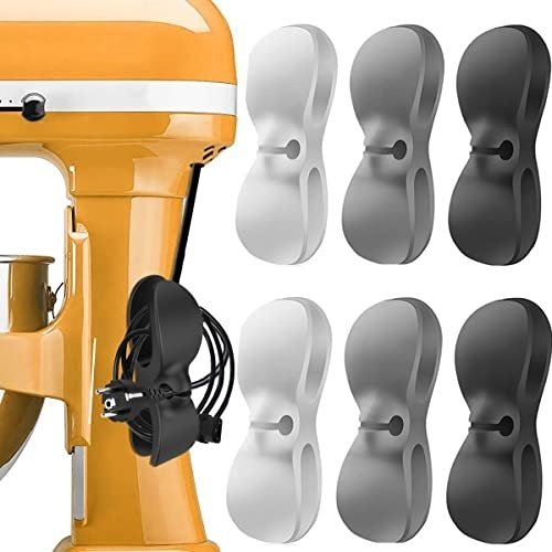 411s0Ea5YuL.jpg Cord Organizer for Kitchen Appliances Cord Organizer Winder Wrapper Holder 6Pcs - Image 1