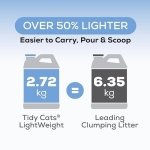 Tidy Cats Free & Clean Cat Litter, LightWeight Unscented Multi-Cat - 5.44 kg Box - Image 6