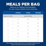 Hill's Science Diet Adult Urinary & Hairball Control Dry Cat Food, Chicken Recipe, 7 lb Bag - Image 2