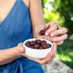 Dark Chocolate Covered Caramels By Lily's Sweets | Made with Stevia, No Added Sugar, Low-Carb, Keto Friendly | Fair Trade, Gluten-Free & Non-GMO Ingredients | 3.5 oz, 3 Pack - Image 3