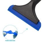 Gomake Small Silicone Squeegee Window Shower Squeegee Tool,Auto Water Blade for Car Windshield, Window, Mirror, Glass Door,Bathroom - Image 7