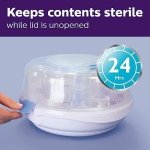 Philips AVENT Microwave Steam Sterilizer for Baby Bottles, Pacifiers, Cups and More, SCF281/05 - Image 7