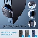 Phone Mount for Car Phone Holder Mount Upgraded Metal CD Slot Phone Holder Car Cell Phone Holder Car Thick Cases Friendly iPhone Holder for Car Phone Mount for CD Player Compatible with All Smartphone - Image 5