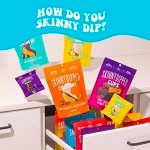 SkinnyDipped Dark Chocolate Peanut Butter Almonds, Healthy Snack, Plant Protein, Gluten Free, 0.46 oz Mini Bags, Pack of 24 - Image 2