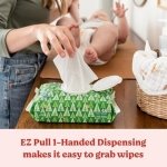 Huggies Natural Care Sensitive Baby Wipes, Unscented, Hypoallergenic, 99% Purified Water, 15 Flip-Top Packs (960 Wipes Total) - Image 4