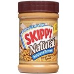 SKIPPY Natural Super Chunk Peanut Butter Spread, 15 Ounce (Pack of 12)
