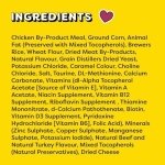 TEMPTATIONS Mix-Ups Cat Treats, (Chicken, Turkey & Beef Flavour), 454g Tub - Image 3