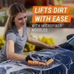 Armor All Microfiber Car Wash Mitt, Car Wash Glove for Clean Cars, Trucks, Motorcycles, 2 Each - Image 4