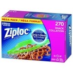 Ziploc Snack and Sandwich Bags for On-the-Go Freshness, Grip 'n Seal Technology for Easier Grip, Open and Close, 270 Count - Image 11