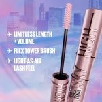 Maybelline New York Lash Sensational Sky High Washable Eyelash Mascara Makeup, Volumizing, Lengthening, Defining, Curling, Multiplying, Buildable Formula, Blackest Black, 7.2 ml - Image 8