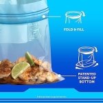 Ziploc Large Food Storage Freezer Bags, Grip 'n Seal Technology for Easier Grip, Open and Close, 60 Count - Image 8