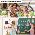 Magnetic Blocks - Build Mine Magnet World Magic Portal Set, Magnetic Tiles Building Blocks Toddler Toys STEM Sensory Outdoor Toys for 3+ Year Old Boys & Girls, Creative Kids Games Kids Toys - Image 8