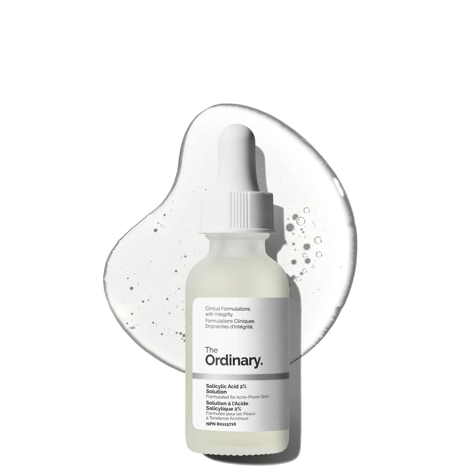 The Ordinary Salicylic Acid 2% Solution, Acne-Fighting Serum for Blemish-Prone Skin, 1 Fl Oz
