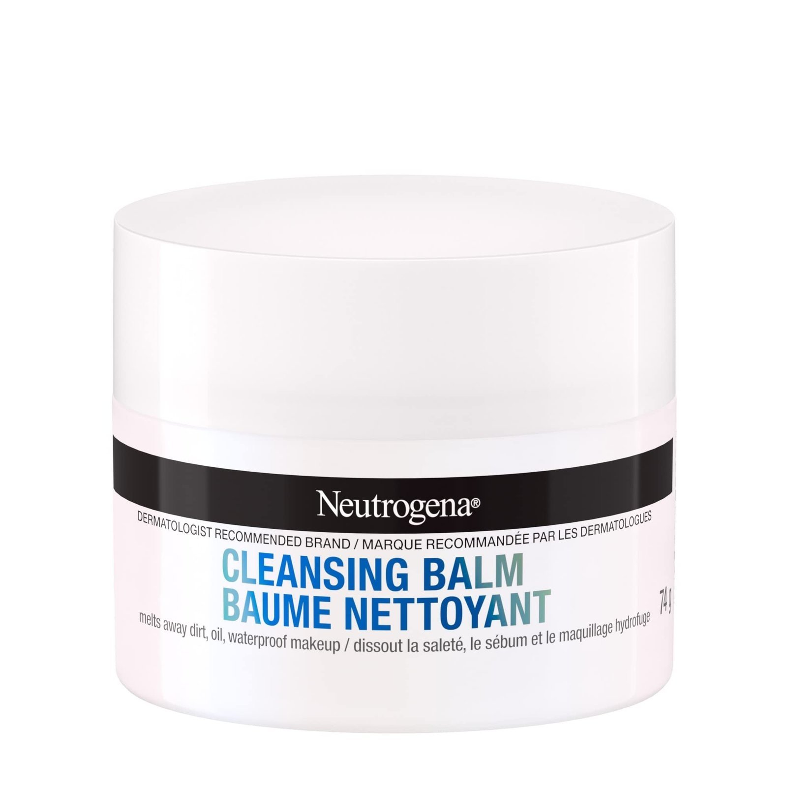 Neutrogena Cleansing Balm - Makeup Remover - Paraben Free Facial Cleanser - Fragrance Free, 74 grams