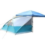 UNP Canopy Side Tent for 10x10 Pop Up Canopy, 4 Person, Ocean Blue - Image 3