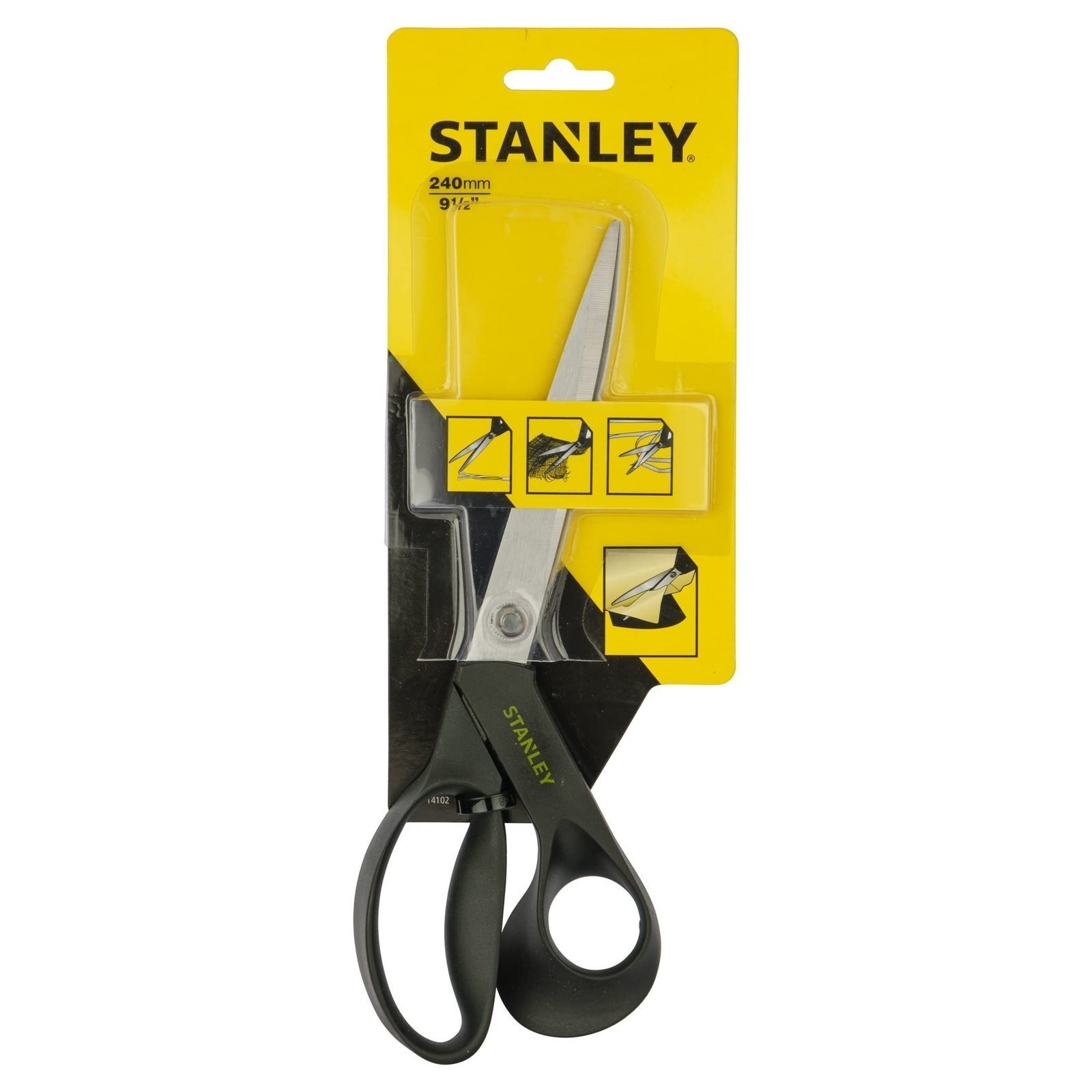 61J6Cm0Rh8L.jpg Stanley STHT0-14102 All purpose scissors, Silver/Black - Image 1