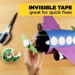 Scotch Magic Tape, Invisible, 6 Tape Rolls with Dispenders - Image 8