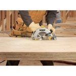 DEWALT Circular Saw, 7-1/4 inch, Pivoting with up to 57 Degree Bevel, Corded (DWE575SB) - Image 8