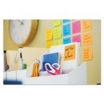 Post-it Super Sticky Notes, 3 x 3 in, Neon Fizz, 24 Pads, 70 Sheets/Pad - Image 2