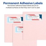 Avery Address Labels, Sure Feed and Easy Peel Technology, Glossy White Labels, 1" x 2-5/8", Permanent Adhesive, Laser/Inkjet, 300 Total (6525) - Image 7