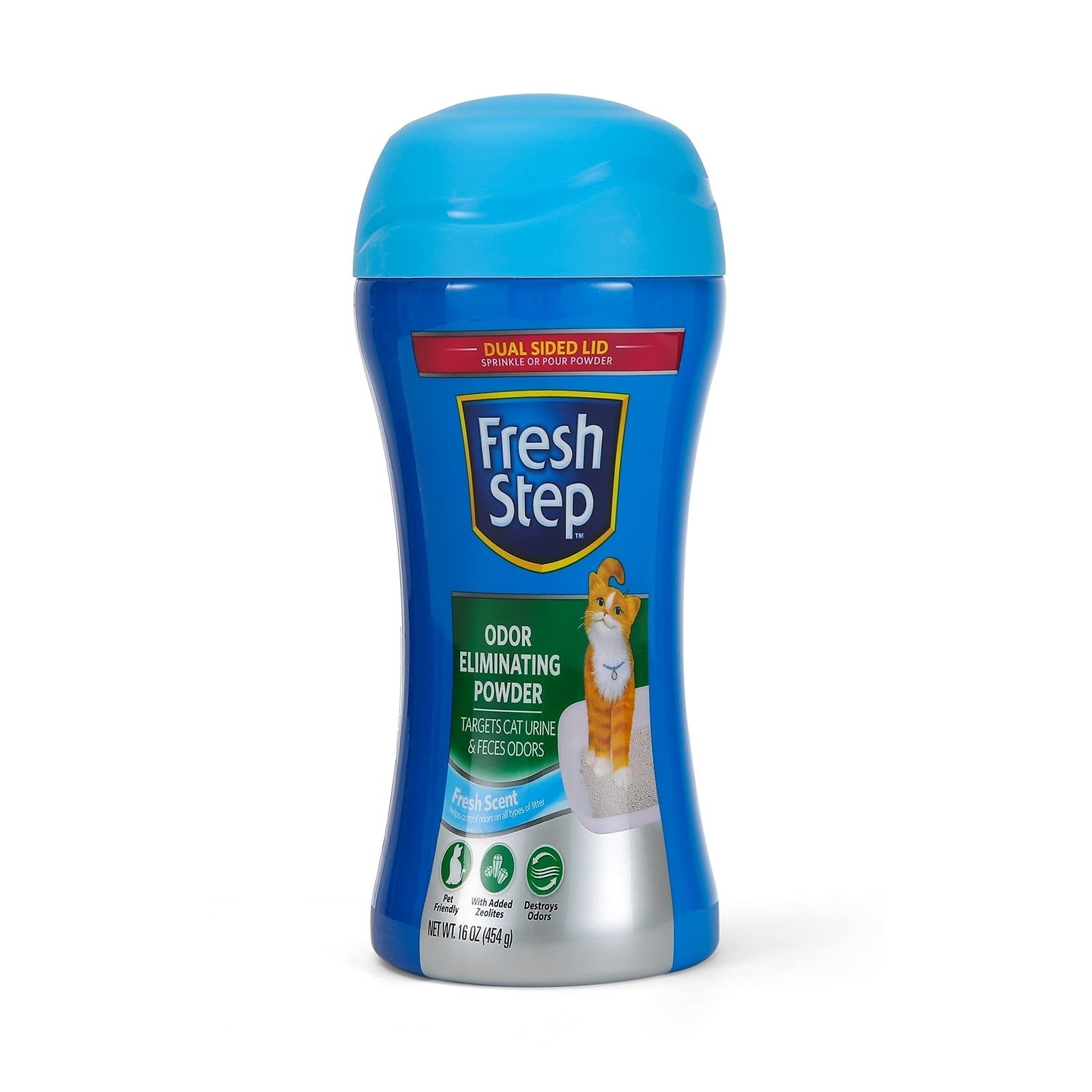 71LvPir0kL.jpg Fresh Step Litter Box Odor Eliminating Powder, 16 oz - Image 1