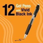 BIC Gelocity Gel Pen, Medium Point (0.7mm), Black Ink, 12-Count - Image 4