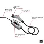 Schumacher Electric Level 1 Portable EV Charger, 12A, 120V – SEV1670 - Image 8