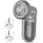BEAUTURAL Lint Remover Fabric Shaver and Sweater Defuzzer with 2-Speeds, 2 Replaceable Stainless Steel Blades, Battery Operated