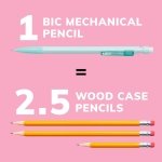 BIC Xtra-Smooth Pastel Mechanical Pencils, Medium Point, 0.7mm, 24-Count - Image 4
