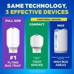 Zevo Flying Insect Trap for Fruit Flies & Gnats, 1 Plug-in Base & 1 Refills - Image 9