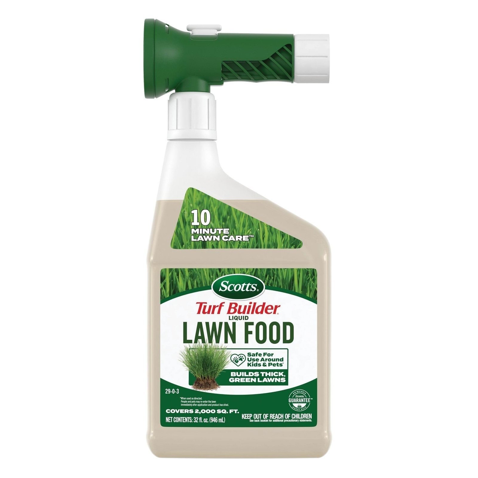 71XWjhQKDYL.jpg Scotts Turf Builder Liquid Lawn Food, 32 fl. oz. - Image 1