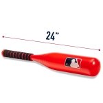 Franklin Sports MLB Kids Jumbo Plastic Bat - Red - Backyard Baseball - Image 2