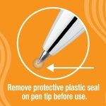 BIC Gelocity Gel Pen, Medium Point (0.7mm), Black Ink, 12-Count - Image 2