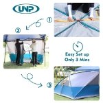 UNP Canopy Side Tent for 10x10 Pop Up Canopy, 4 Person, Ocean Blue - Image 4