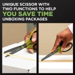 Scotch Non-Stick Unboxing Scissors, 8-inch - Image 2