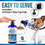 Omega 3 Fish Oil for Dogs - Better Than Salmon Oil for Dogs - Dog Fish Oil Supplement - Reduce Shedding & Itching - Supports Joints, Brain, Heart Health- Dog Skin and Coat Supplement - Fish Oil Liquid - Image 5