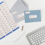 Avery Easy Peel Printable Address Labels with Sure Feed, 1" x 2-5/8" Customizable Stickers, White, 7,500 Blank Mailing Labels, Great for Mailing, Shipping, and More (5960) - Image 2