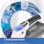 BEAUTURAL 1800-Watt Steam Iron with Digital LCD Screen, Double-Layer and Ceramic Coated Soleplate, 3-Way Auto-Off, 9 Preset Temperature and Steam Settings for Variable Fabric - Image 7