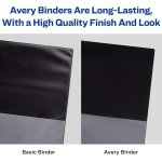 Avery® Heavy-Duty View 3 Ring Binder, 2" Rings, 1 Pacific Blue Binder - Image 8