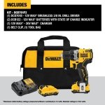DEWALT XTREME 12V MAX* Cordless Drill / Driver Kit, 3/8-Inch (DCD701F2) - Image 6
