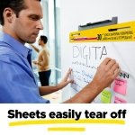 Post-it Super Sticky Easel Pad, 25 x 30 in, White Lined, 4 Pads - Image 7