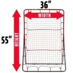 Franklin Sports MLB 3-Way Pitch Return 55" x 36" - Image 2