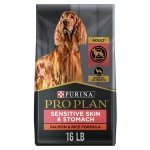 Pro Plan Dry Dog Food, Sensitive Skin & Stomach, Salmon & Rice, Brown, 7.26 kg (Pack of 1)