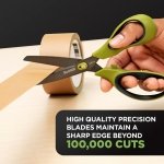 Scotch Non-Stick Unboxing Scissors, 8-inch - Image 4