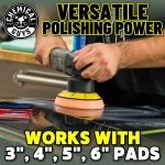 Chemical Guys, TORQ 10FX Random Orbital Polisher, 700W, 8mm Orbit, Digital - Image 7