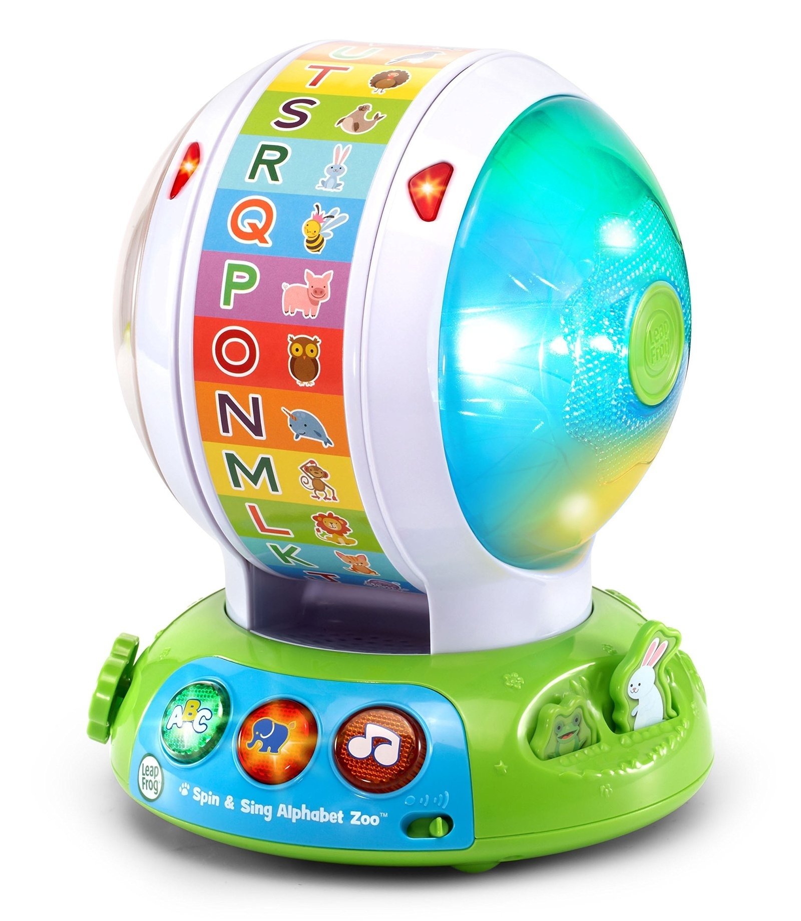 81gg-pbBq4L.jpg LeapFrog Spin & Sing Alphabet Zoo (English Version) - Image 1